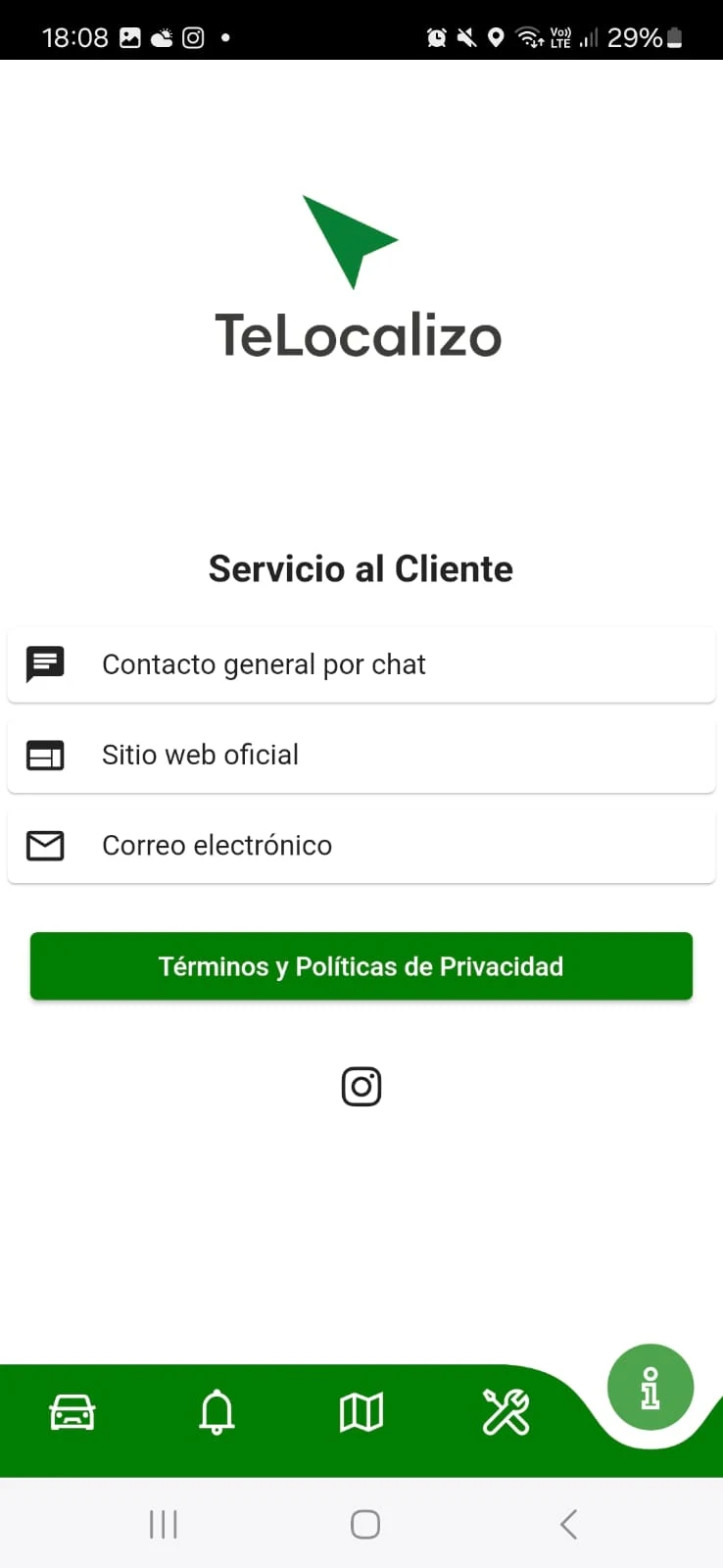 TeLocalizo screenshot